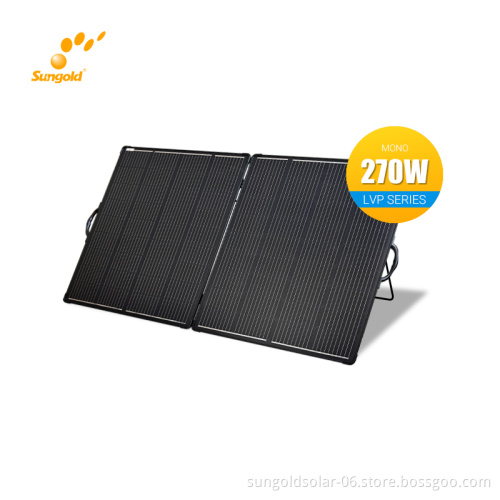 Best 270W Sungold LVP Solar Panels for Camping & RVs - Wholesale Portable Solar Solutions